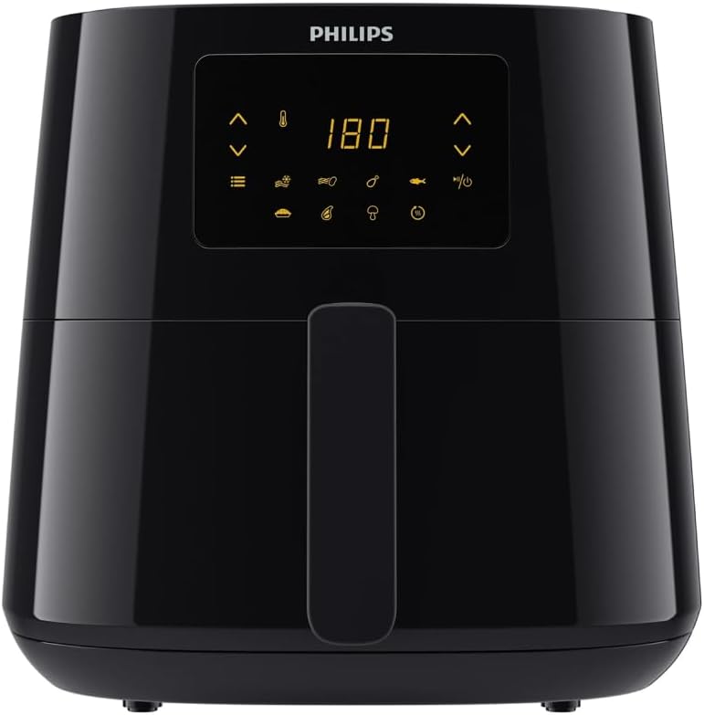 Philips Essential Airfryer Heißluftfritteuse XL, Schwarz, 6,2 L