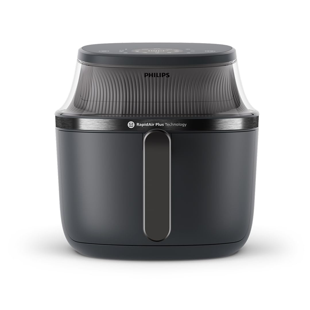 Philips Airfryer 3000 Serie Heißluftfritteuse, Schwarz, 7,2L