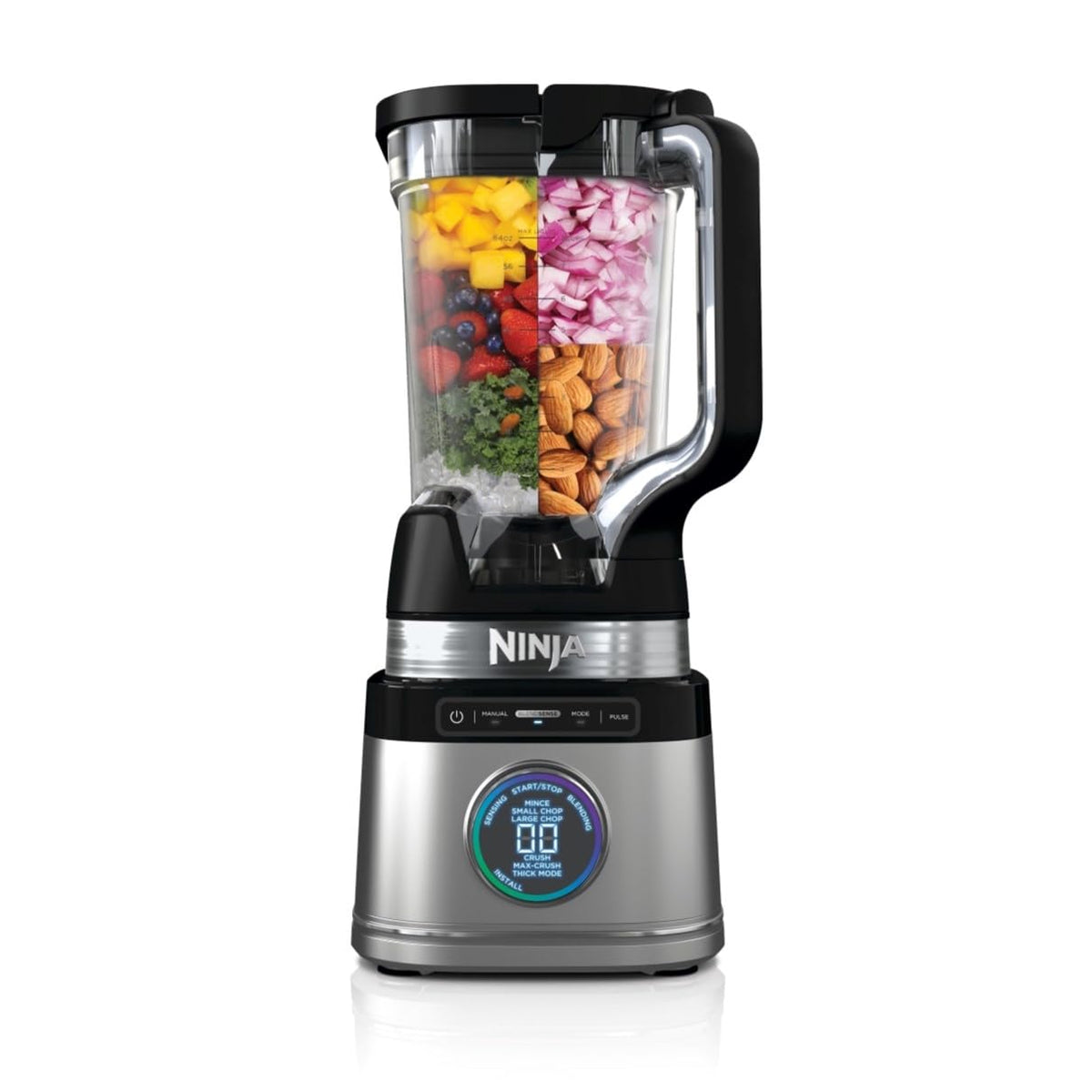 Ninja 2-in-1 Detect Power Mixer Pro & Single Serve, 1200W Mixer mit Krug