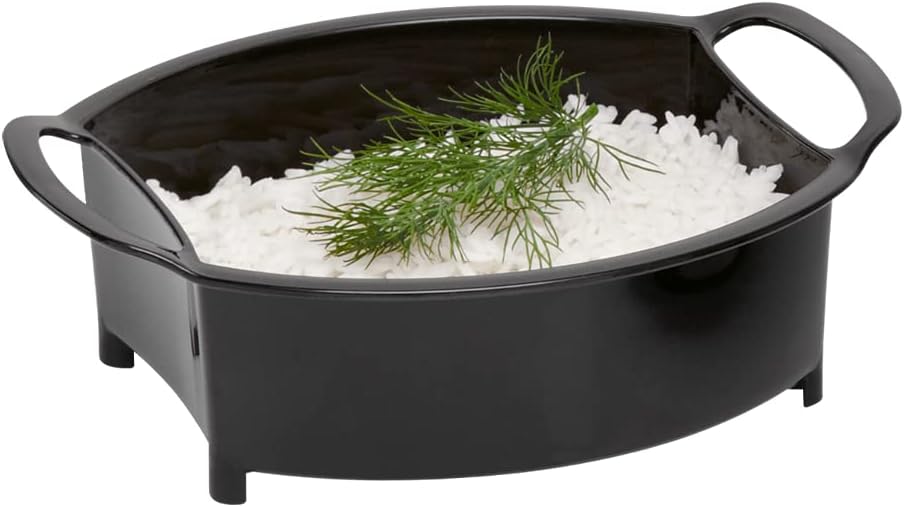 Clatronic DG 3547 elektrischer Dampfgarer, Steam Cooker, Reiskocher, Dampfgarer mit 3 Dampfgarbehältern inkl. Reis-Schale, Digital-Timer, LCD-Display, Netz-Kontrollleuchte, schwarz/edelstahl-Optik