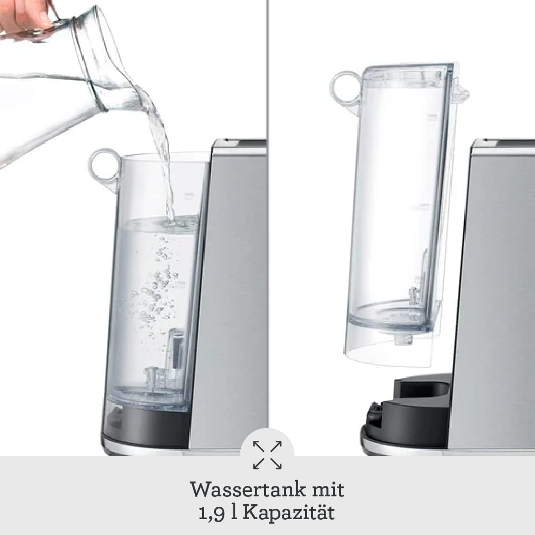 Sage the Bambino Plus, Espressomaschine, SES500SST, Perlweiß