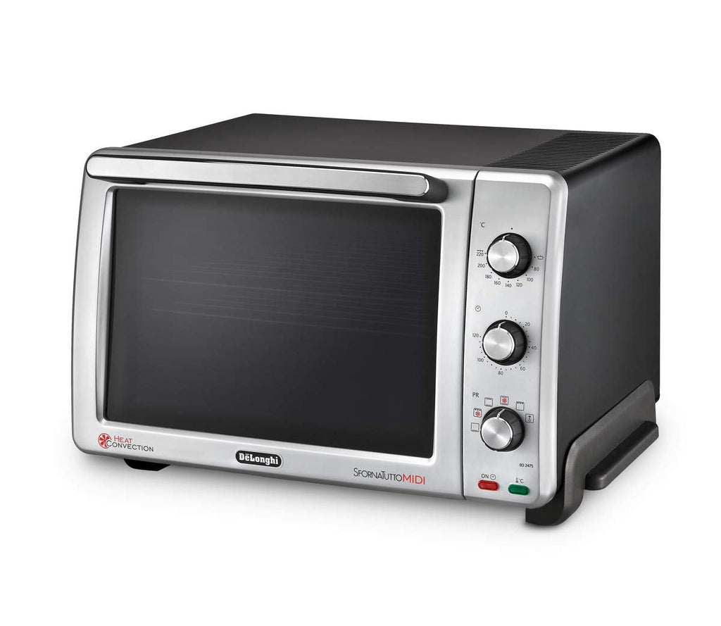 De'Longhi EO20792 Elektroofen, 20 Liter, 7 Kochfunktionen, Timer, 1300 Watt, Schwarz