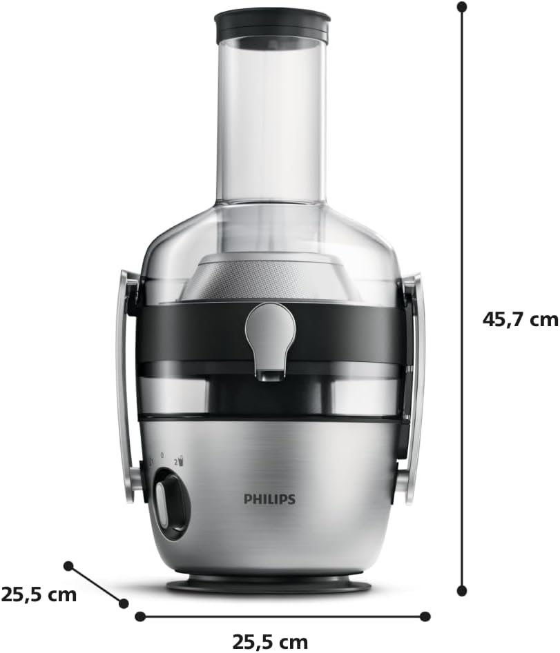 Philips Entsafter 7000 Serie, Schwarz, 1100 W