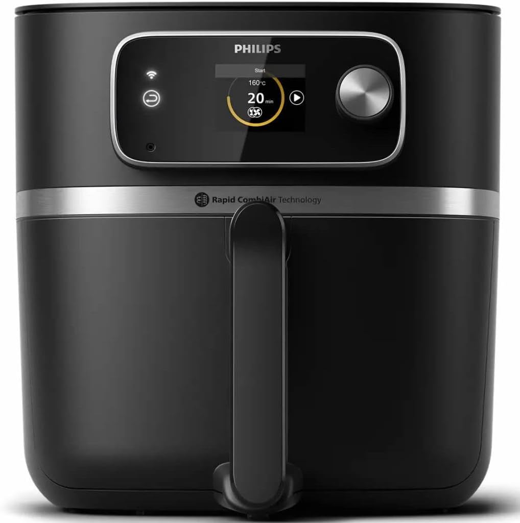 Friteuse Philips Séries Airfryer Combi XXL HD9880/90 Noir
