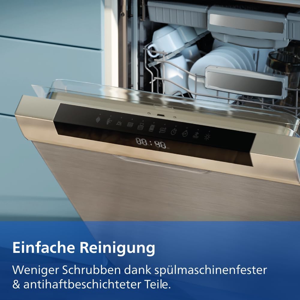 Philips Airfryer Dual Basket 3000 Serie Heißluftfritteuse, Schwarz, 9 L
