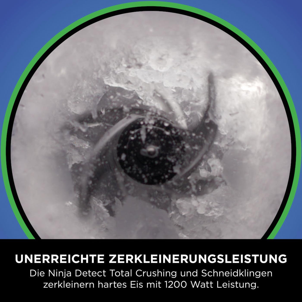 Ninja 2-in-1 Detect Power Mixer Pro & Single Serve, 1200W Mixer mit Krug