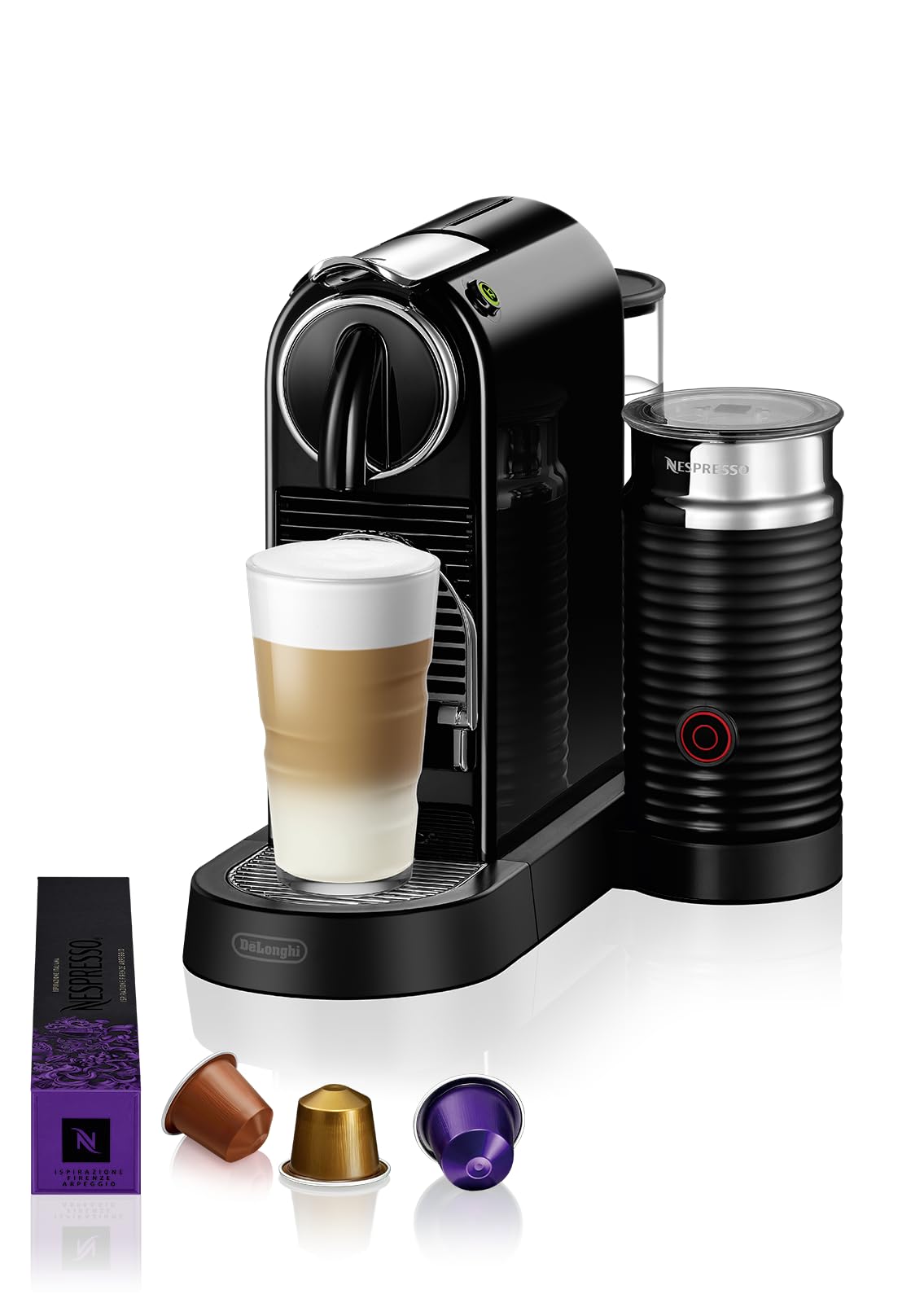 NESPRESSO DE’LONGHI CitiZ Weiß Original Kapselmaschine EN167.W