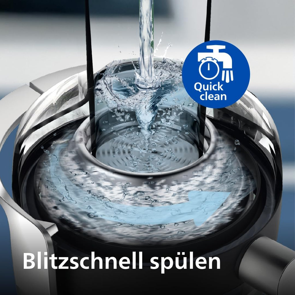 Philips Entsafter 7000 Serie, Schwarz, 1100 W