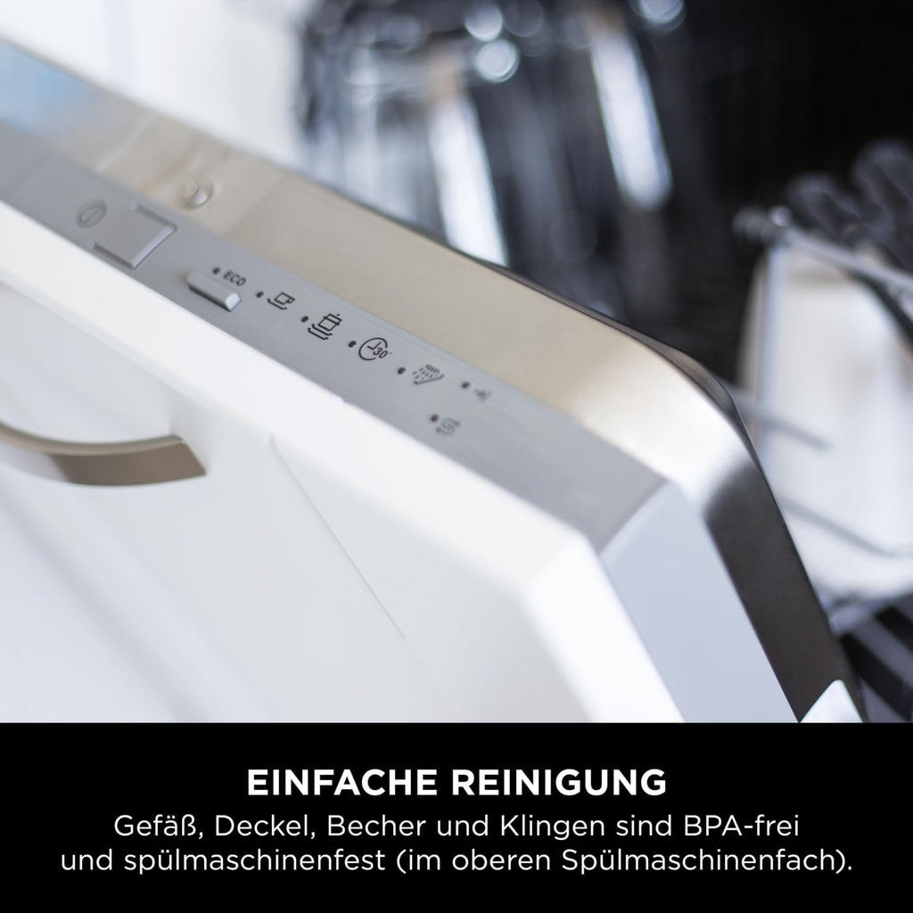 Ninja 2-in-1 Detect Power Mixer Pro & Single Serve, 1200W Mixer mit Krug