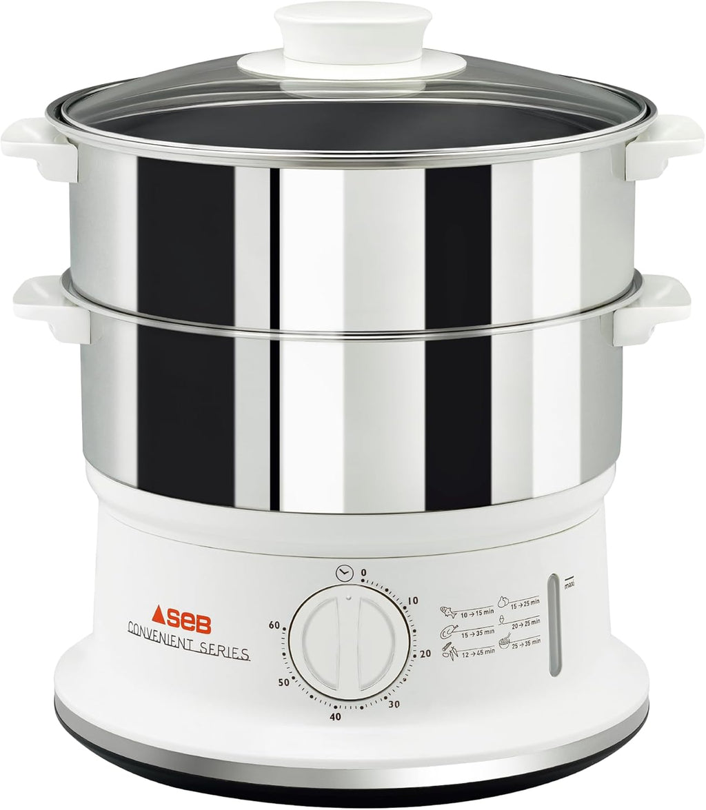 Seb VC145100 Dampfgarer, Edelstahl, 6 l