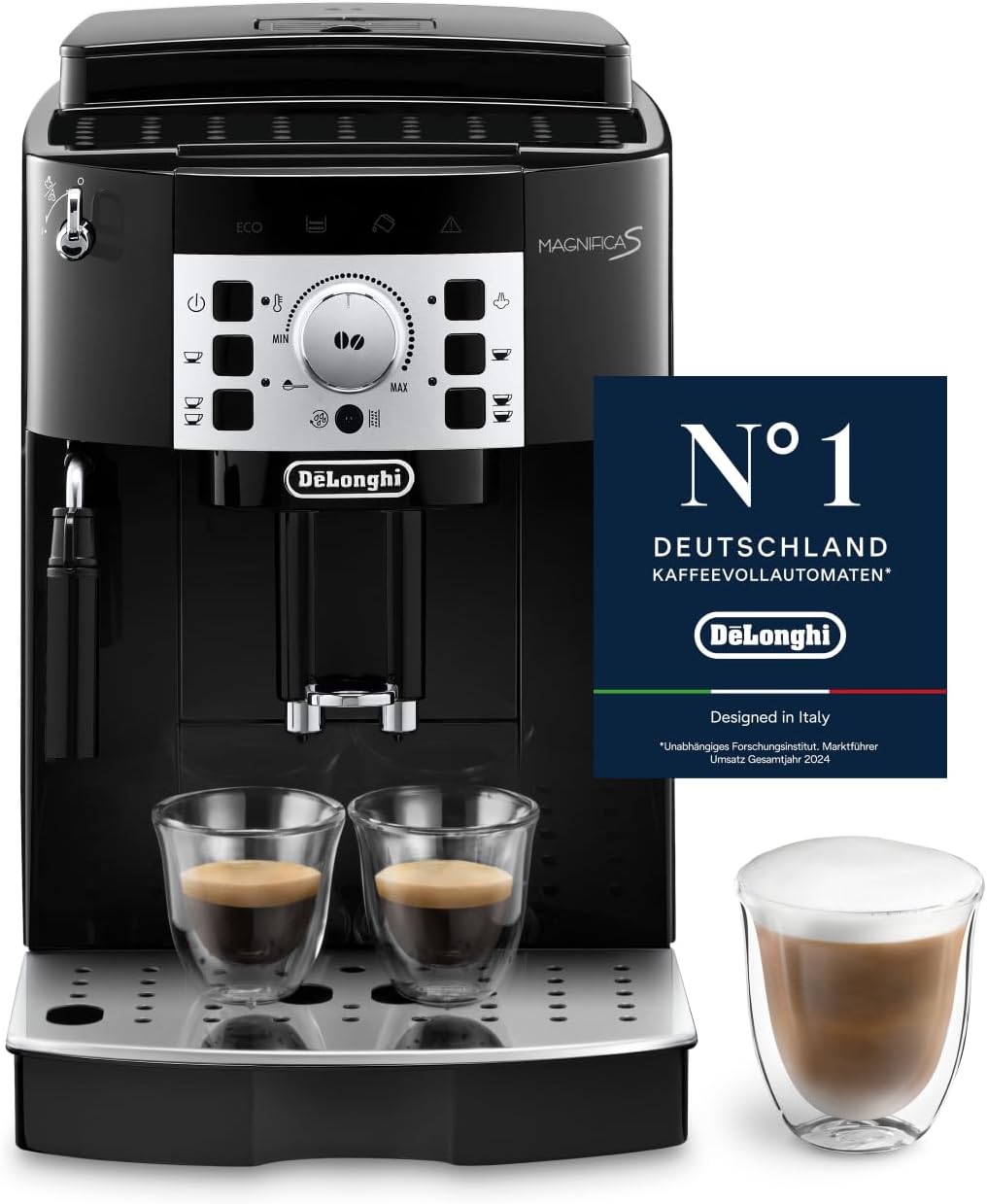 De'Longhi Magnifica S - Kaffeevollautomat 2 Getränke Schwarz