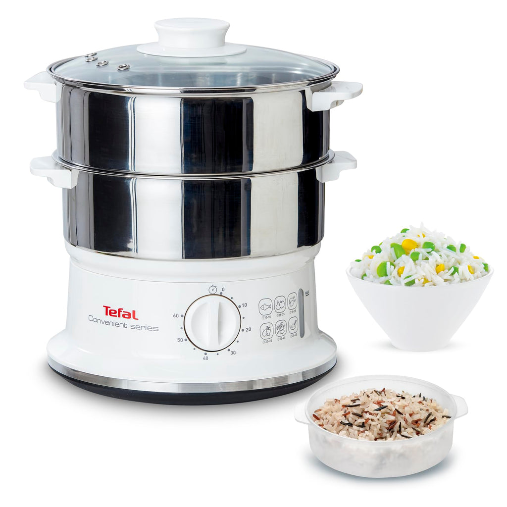Tefal Convenient Series Deluxe Dampfgarer, einfacher Touchscreen