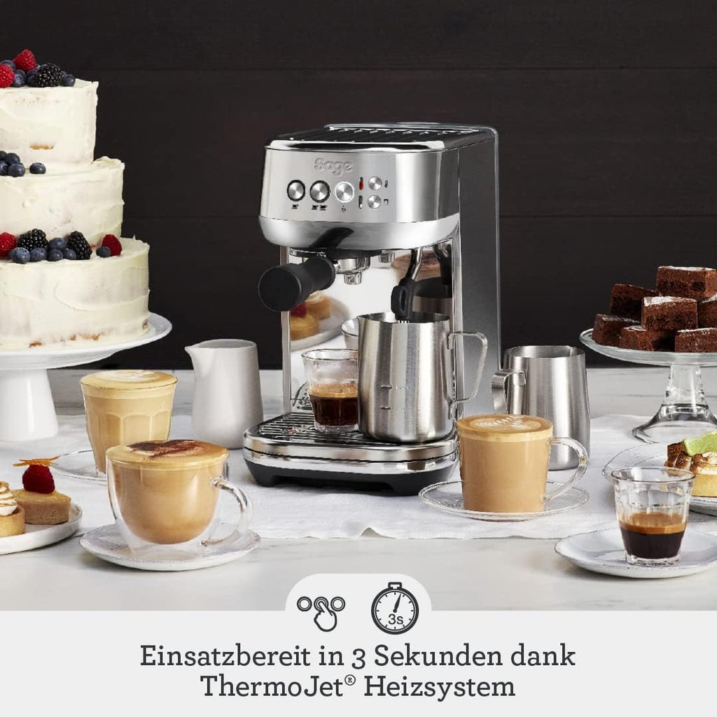 Sage the Bambino Plus, Espressomaschine, SES500SST, Perlweiß