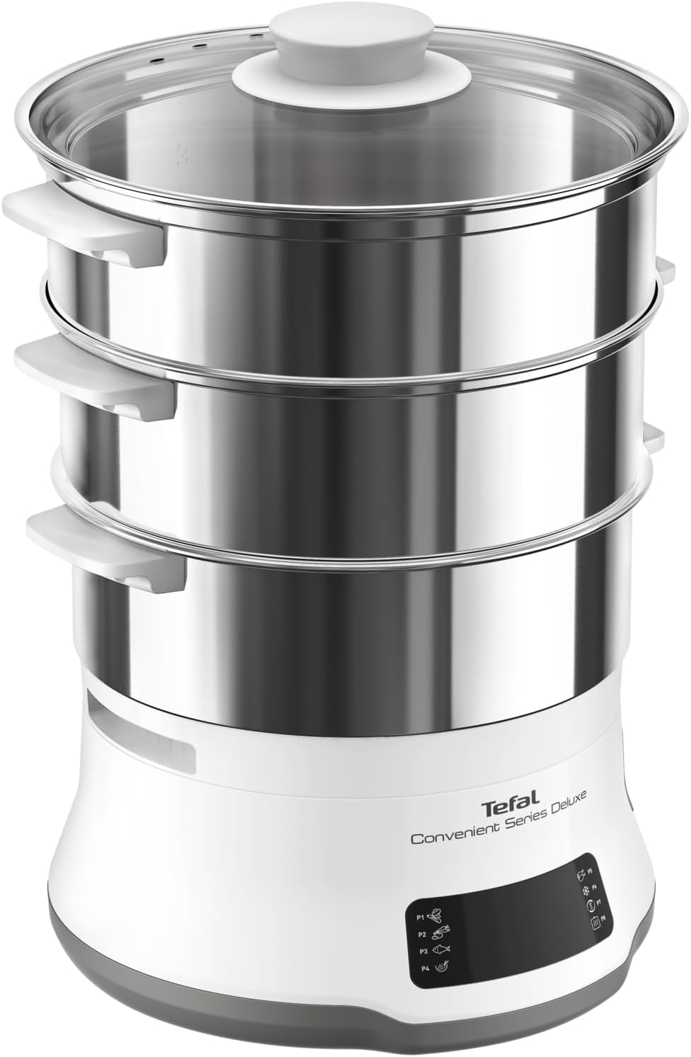 Tefal Convenient Series Deluxe Dampfgarer, einfacher Touchscreen