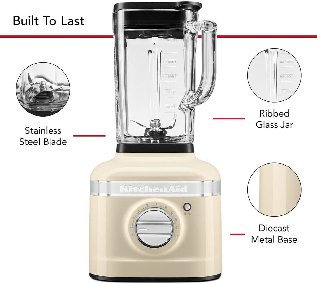 KITCHENAID ARTISAN K400 STANDMIXER 5KSB4026EAC (CRÈME)