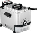 Tefal Oleoclean Pro Elektrische Fritteuse, 3,5 L, automatische Ölfilterung, XL-Kapazität, 4-6 Personen, leicht zu reinigen, spülmaschinenfeste Teile, einstellbare Temperatur, Sichtfenster, FR8041