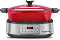 Homtone Schongarer & Multikocher 6-in-1, 5,5L Slow Cooker Programmierbarer