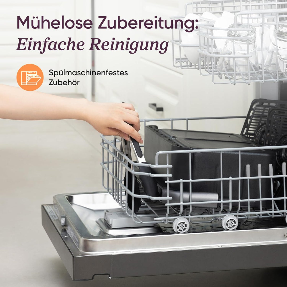 Cosori Airfryer, Dual Blaze Twinfry, Flexiblen Kammern, 10L