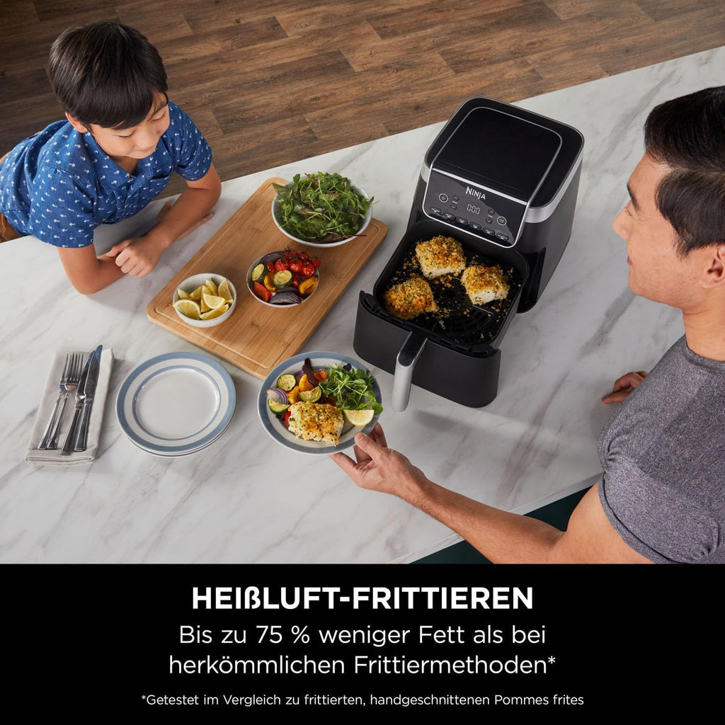 Ninja Air Fryer Heißluftfritteuse MAX PRO, 6,2L, Antihaftbeschichtung