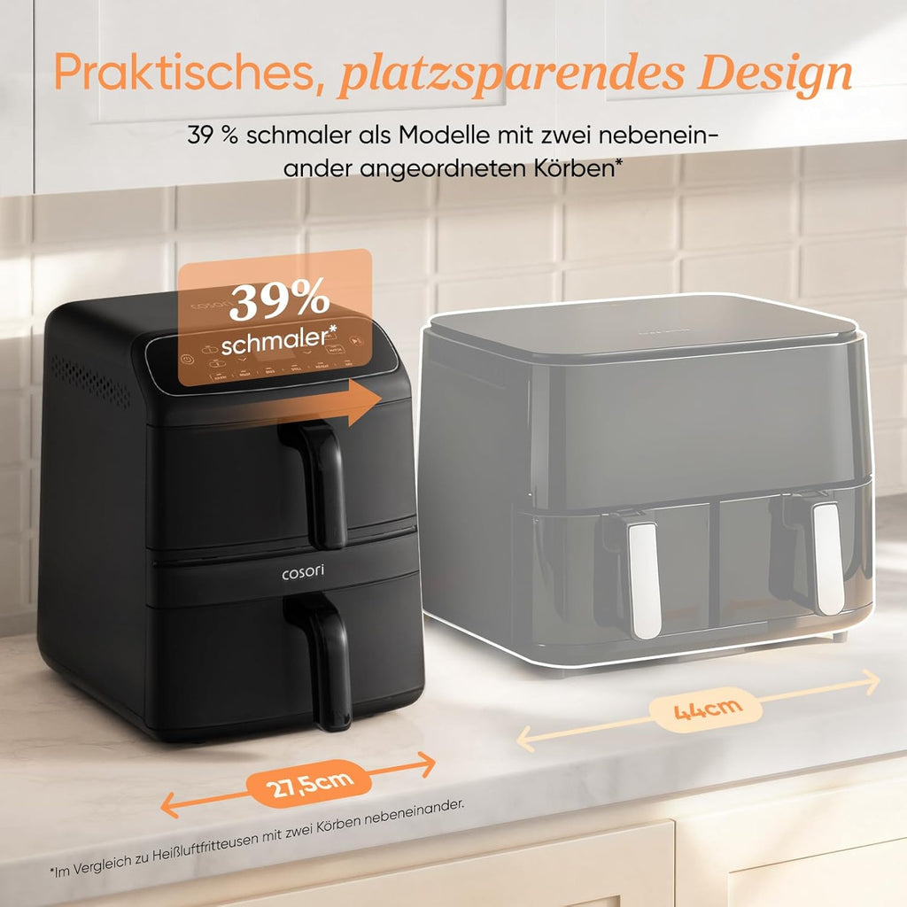 Cosori Airfryer, neue Generation 2026, Chip Testsieger, TurboBlaze-Tech