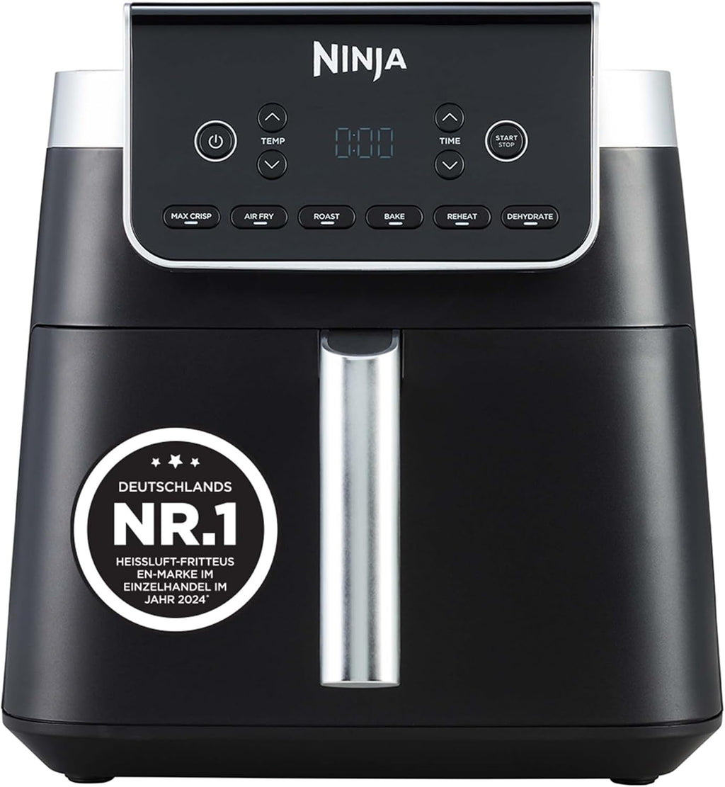 Ninja Air Fryer Heißluftfritteuse MAX PRO, 6,2L, Antihaftbeschichtung