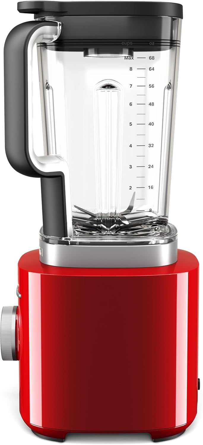KitchenAid Pure Power Standmixer 2L BPA-freier Behälter Empire Rot
