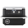 Ninja Foodi FlexDrawer Heißluftfritteuse, Dual Zone, Stone Gold AF500EUSD