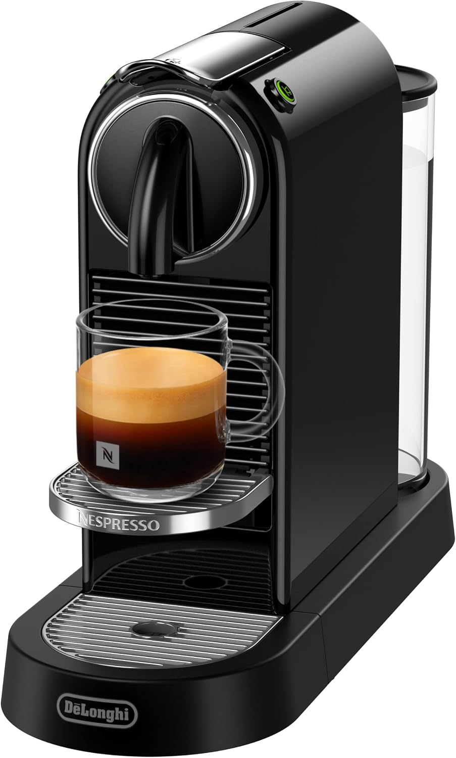 NESPRESSO DE’LONGHI CitiZ Schwarz Original Kapselmaschine EN167.B