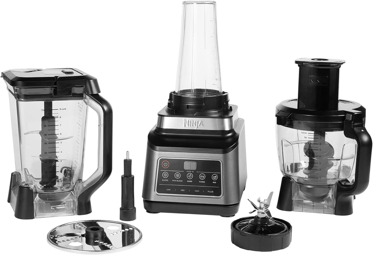 Ninja 3-in-1 Küchenmaschine & Mixer mit 5 Programmen: Mixen, Max Mixen