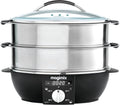 magimix Dampfgarer 1900 W,2 Ebenen 5,5 L, Edelstahl