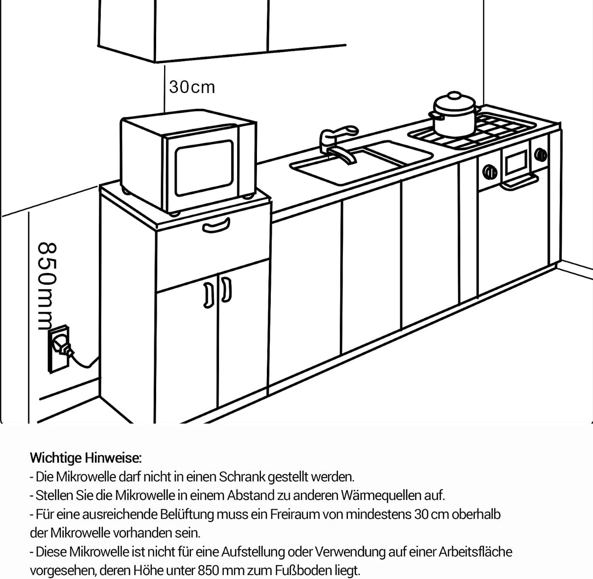 Bauknecht Supreme Chef MW 3391 SX/ 5 in 1-Multifunktionsmikrowelle/ 1000 W/ 33 L/ Heißluft 1700 W/ XXL Grill 1200 W/ Crisp Funktionen/ Dampfgaren inkl. Dampfgarbehälter