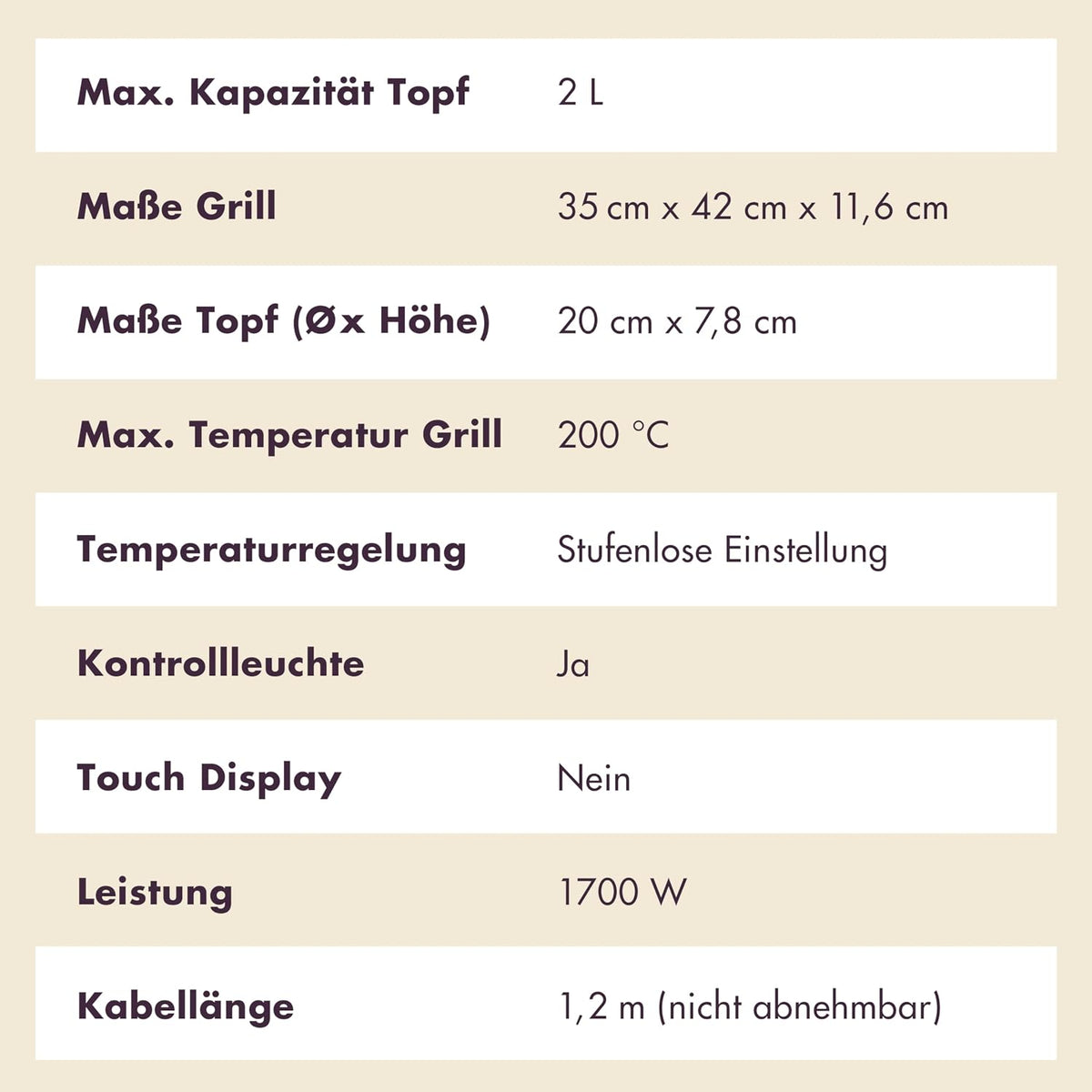 REISHUNGER Elektrischer Hot Pot mit Grillfunktion – für 2-4 Personen – 2 Liter Füllvolumen – Hot Pot mit Deckel – für Korean BBQ