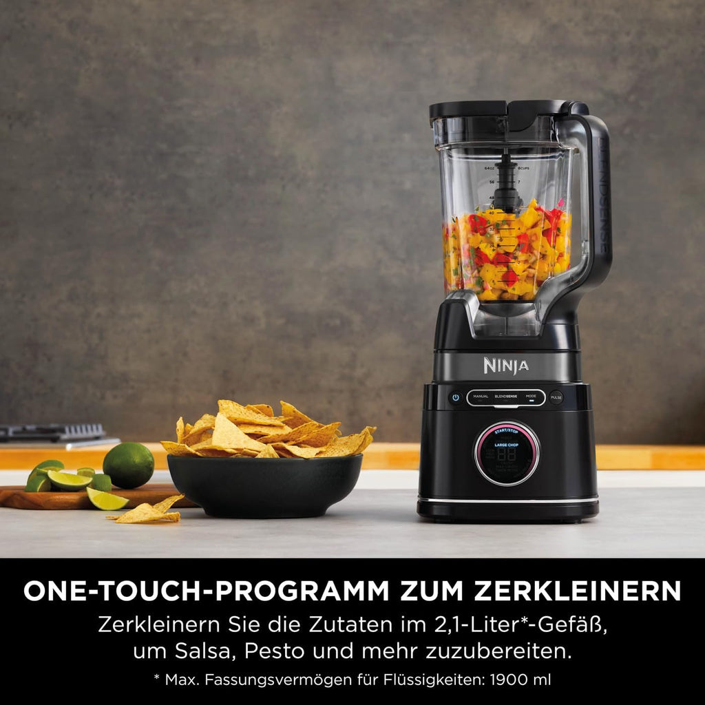 Ninja 2-in-1 Detect Power Mixer Pro & Single Serve, 1200W Mixer mit Krug