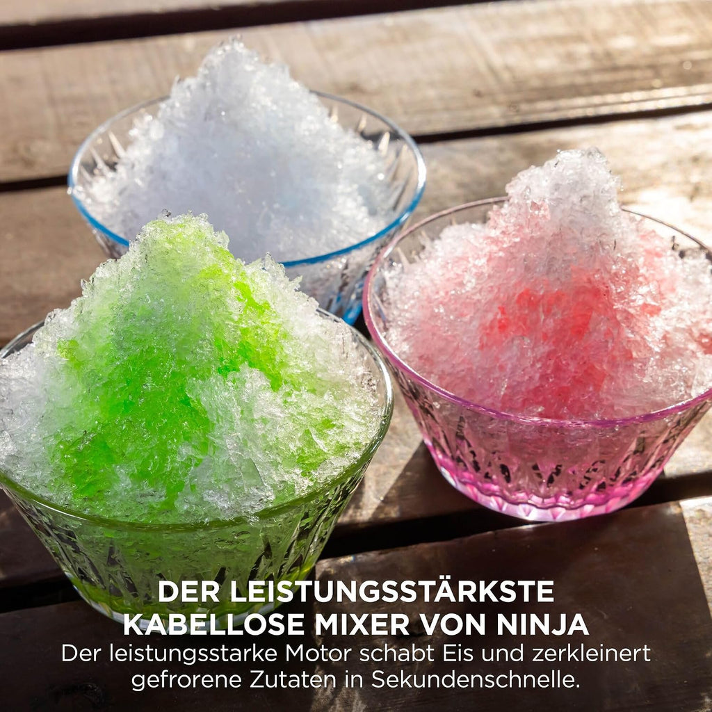 Ninja Blast Max Tragbarer Mixer/Blender/Smoothie Maker, 2 x 570 ml
