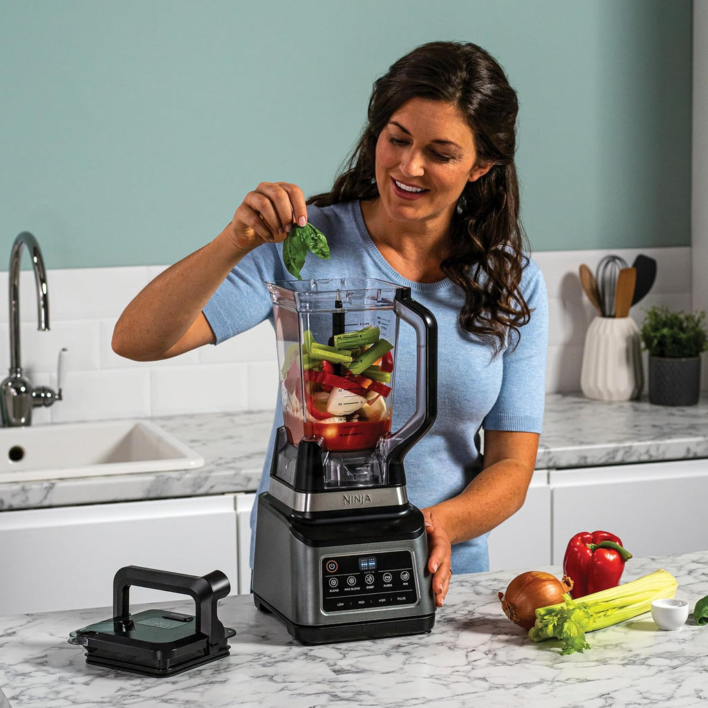 Ninja 3-in-1 Küchenmaschine & Mixer mit 5 Programmen: Mixen, Max Mixen
