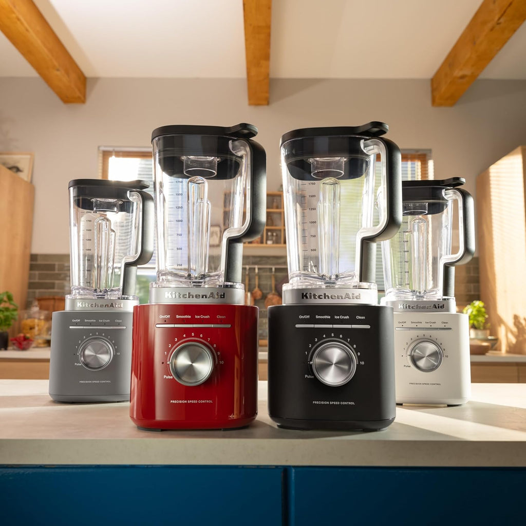 KitchenAid Pure Power Standmixer 2L BPA-freier Behälter Empire Rot