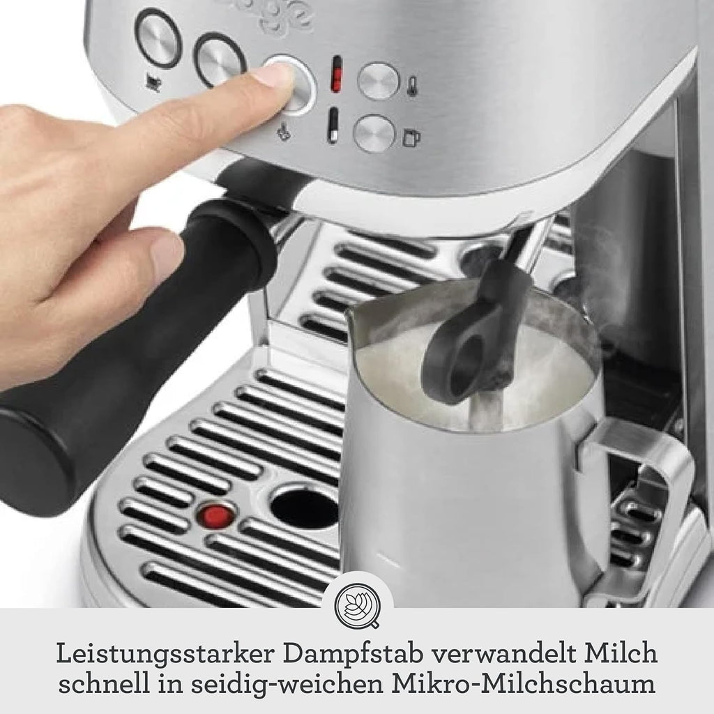 Sage the Bambino Plus, Espressomaschine, SES500SST, Perlweiß
